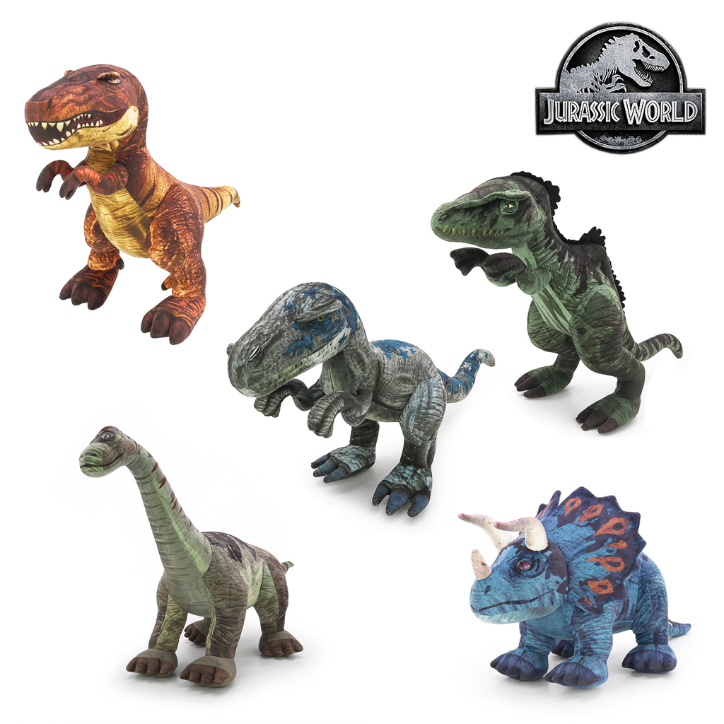 ตุ๊กตา T-Rex & Raptor & Brachiosaurus & Triceratops & Giganotosaurus / Dino Classic / Jurassic World 9 นิ้ว / 12 นิ้ว