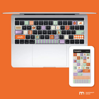 Pumpkin Sticker | สติ๊กเกอร์ไดคัท ติดคีย์บอร์ด | mmhearstore