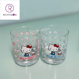 (1 ใบ) Hello Kitty Sanrio แก้วคิตตี้ ญี่ปุ่นมือ2 สภาพดี มีสีแดง และสีฟ้าค่ะ