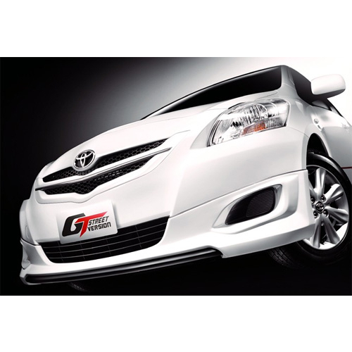 🔥 สเกิร์ต Toyota Vios Gen2 ปี 07 - 12 ทรง GT (งานก่อนทำสี)