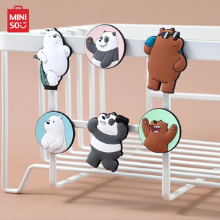 MINISO แม่เหล็กติดตู้เย็น We Bare Bears ของใช้ในครัวเรือน  แม่เหล็กติดตู้เย็นแสนน่ารัก ลิขสิทธิ์แท้