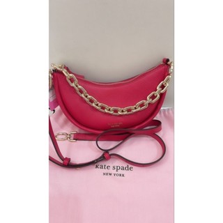 พร้อมส่ง🔥SALE🔥เทๆ ถูกเฟร่ออ งาน Shop NEW Kate Spade small Smile crossbody bag มีสายสะพาย 2 เส้น สวยหรู สไตล์ Dior เลยแม๊