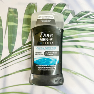 โรลออนผู้ชาย Dove® Men+Care® Deodorant Clean Comfort Stick 85g ผลิตภัณฑ์ระงับกลิ่นกาย สูตรคลีนคอมฟอร์ท