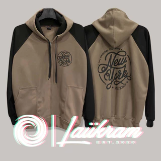 (ของแท้)เสื้อคลุมกันหนาว เสื้อฮู้ด New York รุ่นทูโทนราคาจากโรงงานโดยตรง