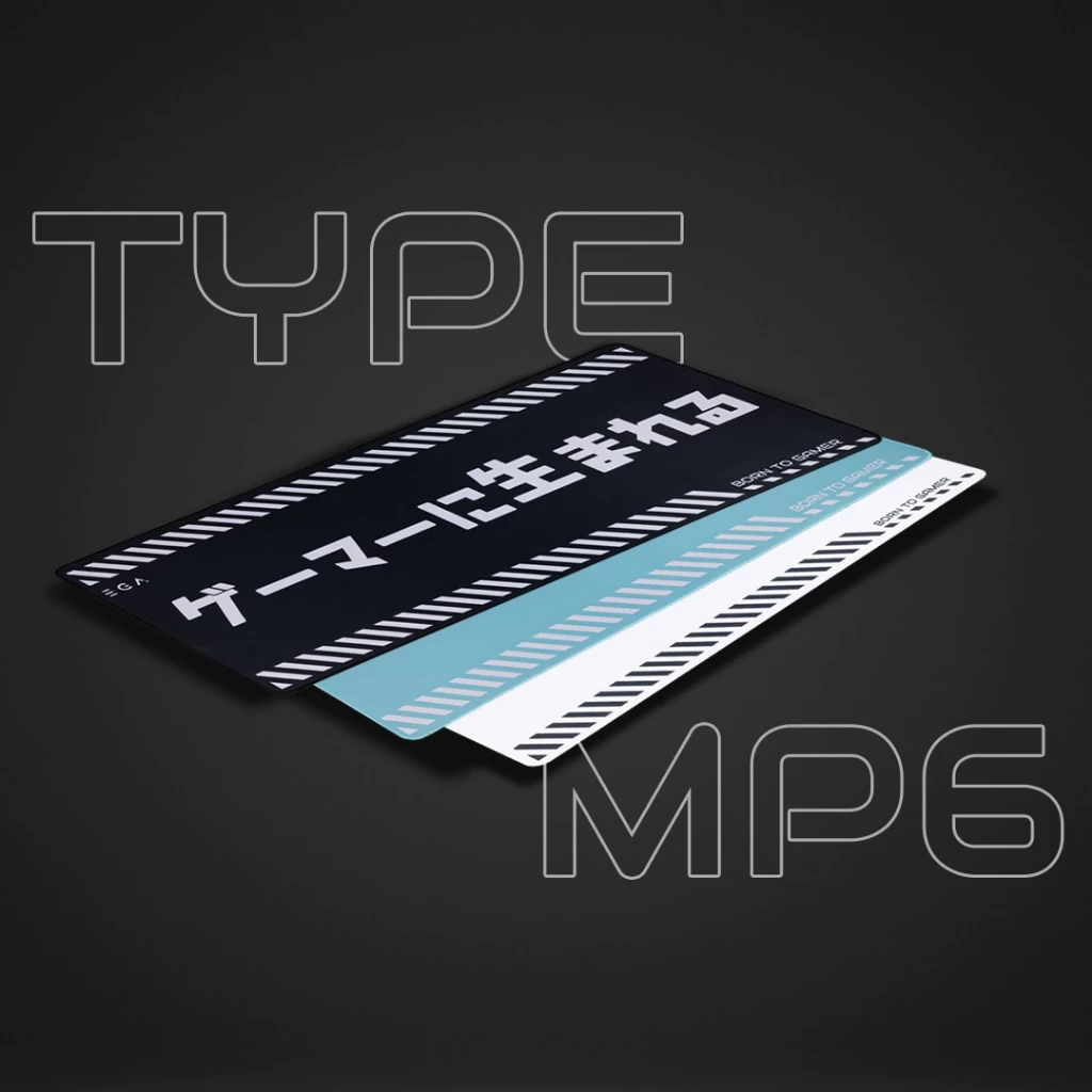 EGA TYPE MP6 แผ่นรองเมาส์ Mouse PAD แผ่นรองเมาส์ขนาดใหญ่ ไซส์ XXL มีให้เลือก 3 สี พื้นผิวออกแบบให้เหมาะกับการเล่นเกม