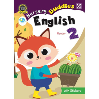 ^NANMEEBOOKS หนังสือ Nursery Buddies - English Reader 2 With Sticker เพอลังอิ