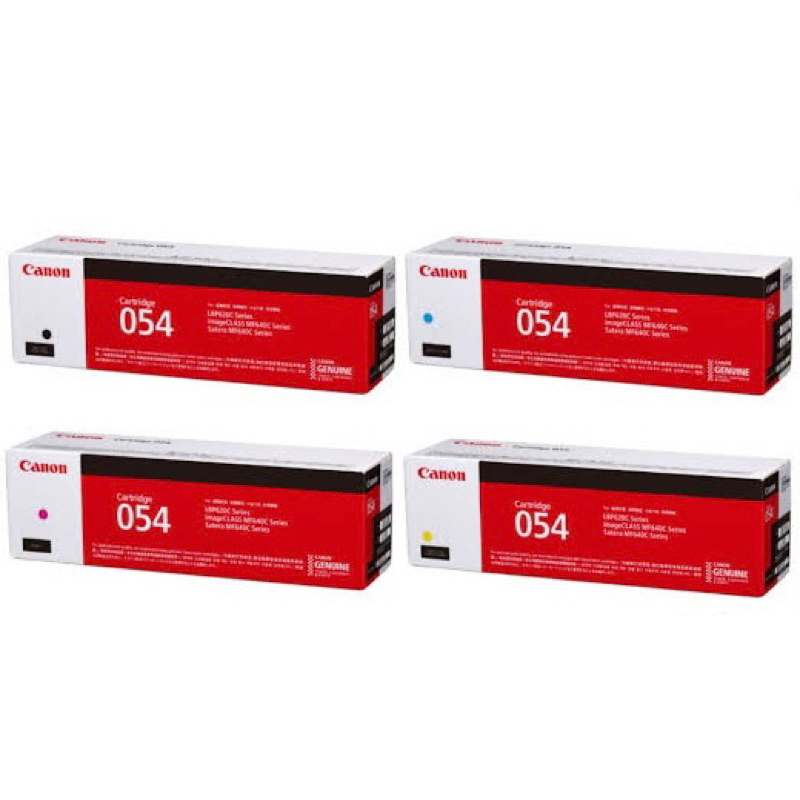 ตลับหมึกโทนเนอร์แท้ Canon054-BK,C,M,Y