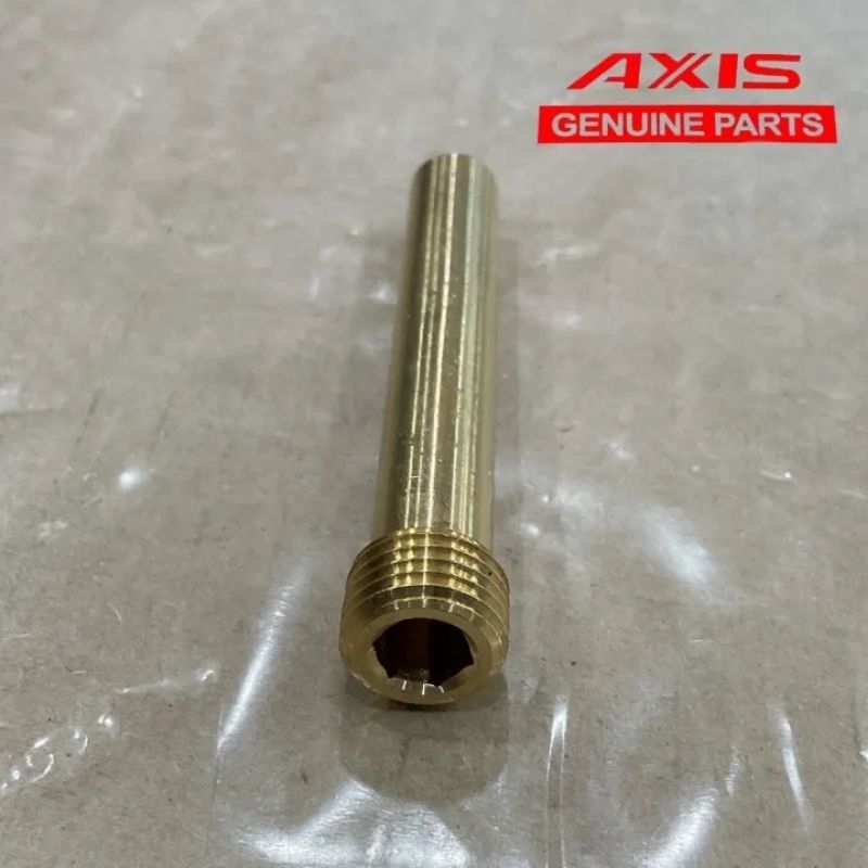 น็อตกันล้นCVT VIOS YARIS ATIV 2014-2022 และTOYOTA รุ่นที่ใช้เกียร์CVT (ทองเหลือง) ความยาว62.4มิล