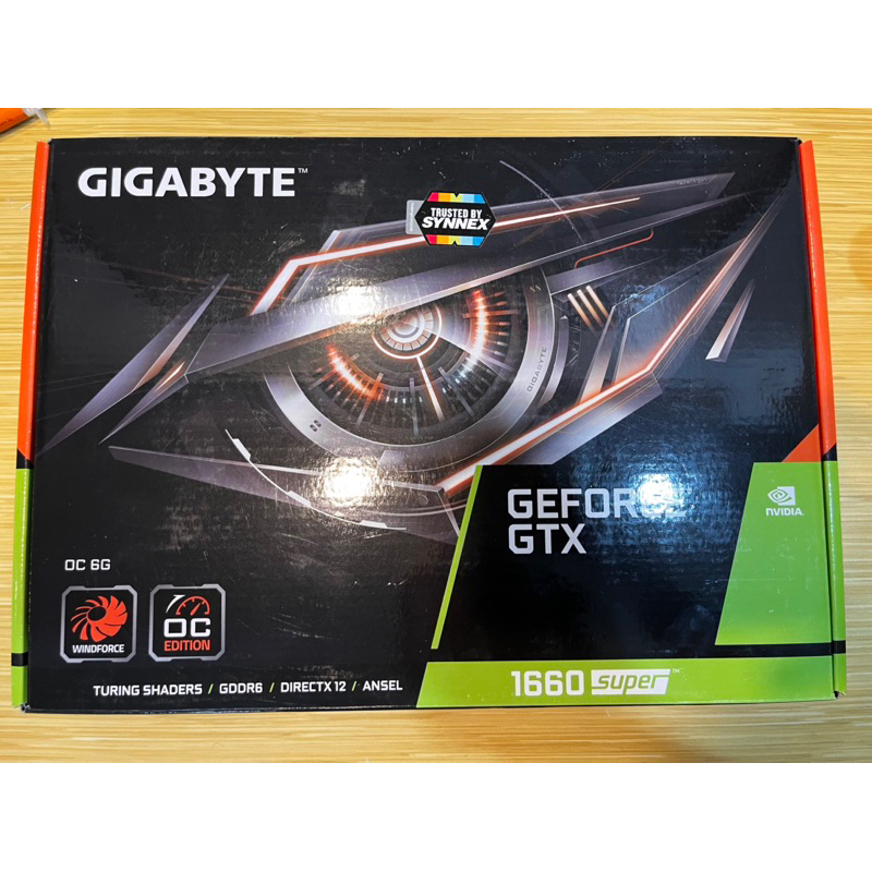 การ์ดจอ GIGABYTE GEFORCE GTX1660 SUPER OC 6G - 6GB GDDR6 มือสอง มีประกัน