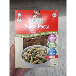 San remo Pulse Pasta Penne เส้นพาสต้าจากแป้งถั่ว 250g.