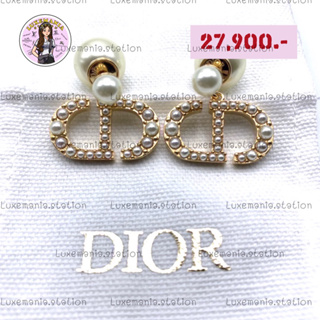 👜: New!! Dior Earrings ‼️ก่อนกดสั่งรบกวนทักมาเช็คสต๊อคก่อนนะคะ‼️