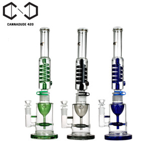 บ้องแก้ว Recycler lego glass bong 18" แจกันแก้ว 18 นิ้ว PHX130