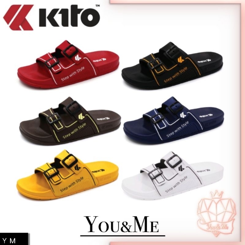 ⭐Kito รุ่นAH123⭐ของแท้ 100% ใหม่ล่าสุด มีเก็บเงินปลายทาง รองเท้าแตะกีโต้ size36-43