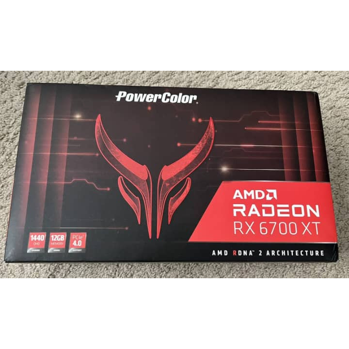 Powercolor AMD Radeon RX 6700 XT 12GB GDDR6 Reference Graphics Card GPU