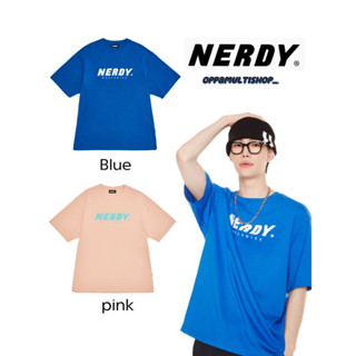 🇰🇷‼️ Nerdy ❤️‍🔥🇰🇷 Basic Big Logo Short Sleeve T-shirt 🇰🇷✨