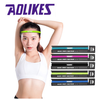 พร้อมส่ง!! AOLIKES ที่คาดผมสำหรับออกกำลังกาย สายคาดศีรษะสำหรับเล่นกีฬาออกกำลังกาย