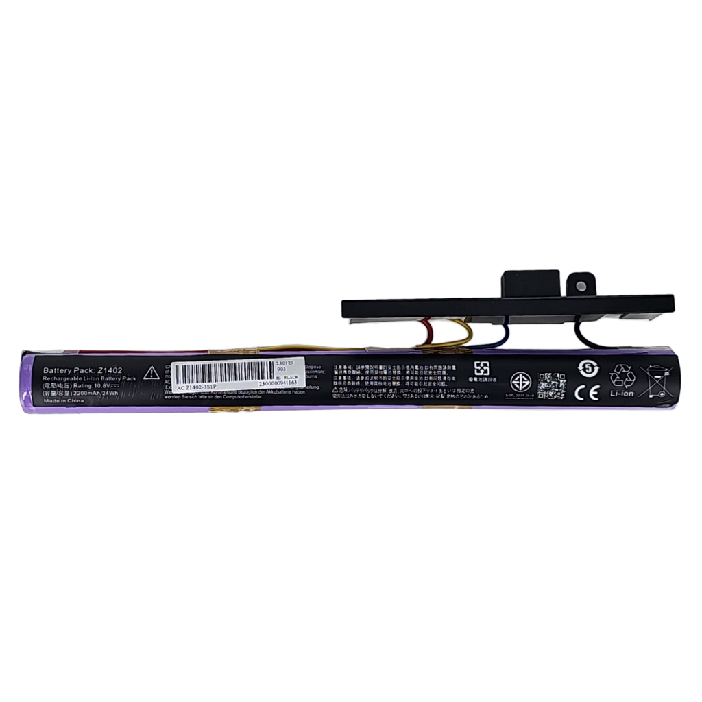 BATTERY ACER "oem" แบตเตอรี่ เอเซอร์ Aspire ONE14 Z1402 Model: 18650-00-01-3S1P-0 มี( มอก.2217-2548 )