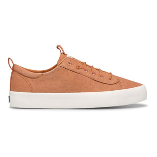 Keds รุ่น Kickback Organic Cotton รองเท้าผ้าใบ ผู้หญิง สี BURNT RED - WF65480