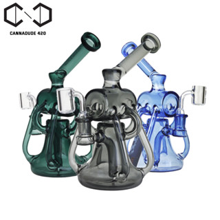 Phoenix Star Oil Rig Recycler Dab Rig 8" แจกันแก้ว 8 นิ้ว PHX534