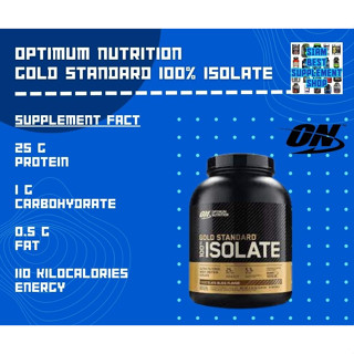 ON- Gold Standard 100% Isolate 5lb พร้อมส่ง !!