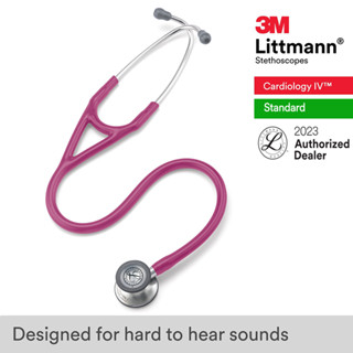 3M Littmann Cardiology IV, 27 inch #6159 (Rose Pink Tube Breast Cancer Awareness Edition)