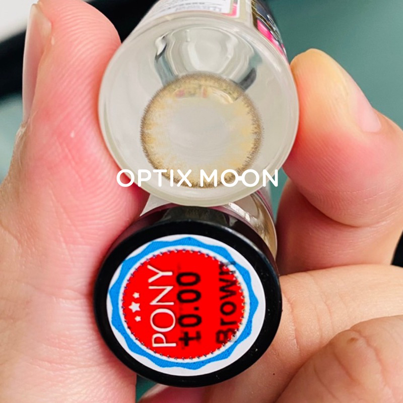 คอนแทคเลนส์ Wink Pony Brown (ตาโต)