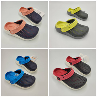 รองเท้าลำลองแฟชั่น เด็ก สไตล์ Crocs LiteRide Clog