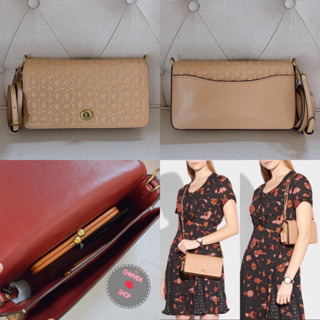 DINKY IN SIGNATURE LEATHER  COACH STYLE  F30427 แท้💯