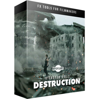 Destruction Pack ชุดแพ็คเกจ VFX สำหรับโปรแกรม Premiere Pro , After Effects และอื่นๆ