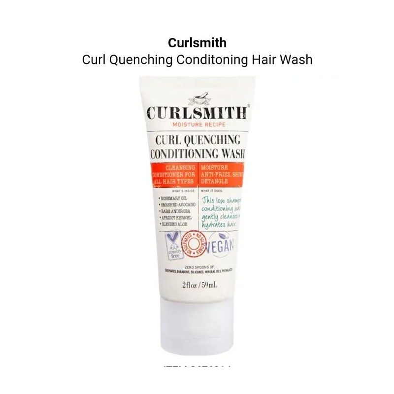 Curlsmith Curl Quenching Conditoning Hair Wash 59 ml.