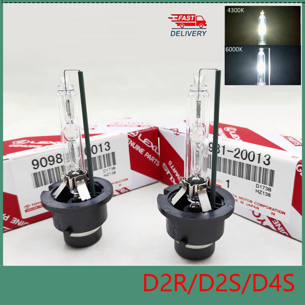 【1 คู่】💯หลอดไฟ HID💯 Toyota VELLFIRE Alpha Camry Crown Rezis Honda Accord Teana X