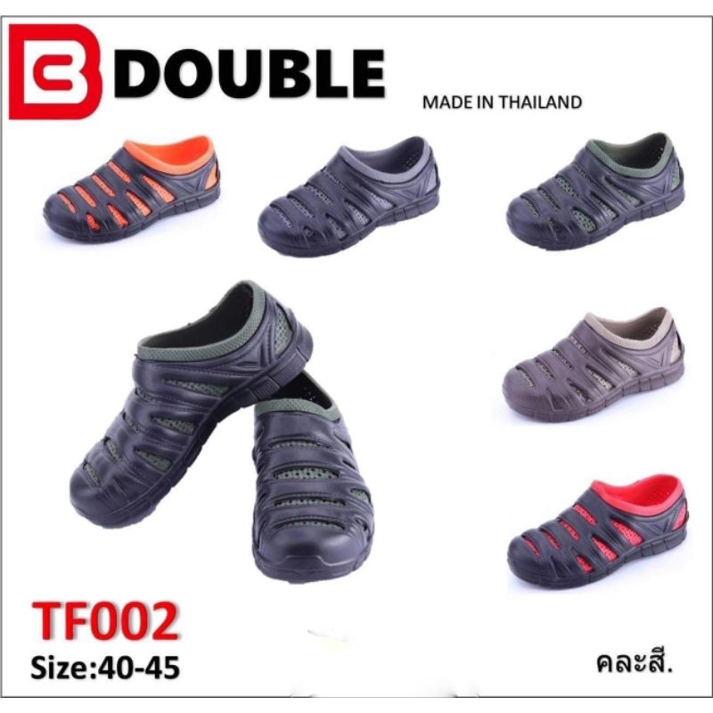 Double รองเท้าหุ้มส้น รุ่น TF002 Size 40-45