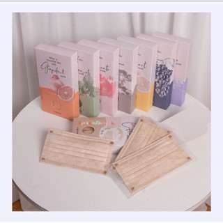 Smile Girl Disposable Mask แมสกลิ่นออร์แกนิก เพื่อสุขภาพ สดชื่น เป็นธรรมชาติ