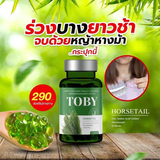 Toby Horsetail ผมร่วง ผมบาง ล้าน วิตามินบำรุงผม