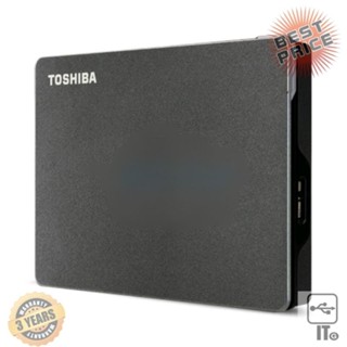 1 TB/2TB/4TB EXT HDD 2.5 TOSHIBA CANVIO GAMING BLACK (HDTX110AK3AA) ฮาร์ดดิส ฮาร์ดดิสก์ ประกัน 3*0*0