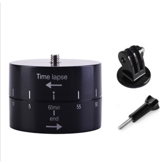 แท่น หมุน สำหรับถ่าย Time-Lapse , Panorama พร้อมตัวแปลงใส่ Gopro , กล้องแอคชั่น