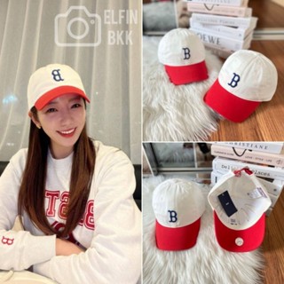 💥รุ่นใหม่💥 MLB Color Matching Ball Cap NY/LA หมวกแก๊ป ทูโทน สีขาว สีครีม สีเขียว สีกรม สีแดง สีน้ำเงิน สีชมพู สีเลือดหมู