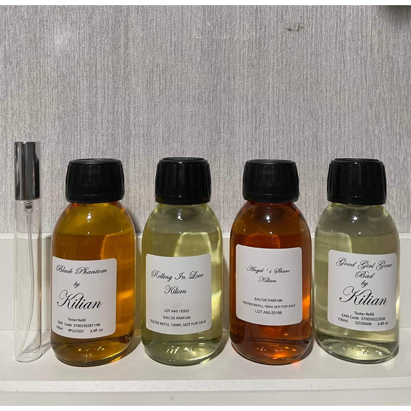 [น้ำหอมแท้ 💯] น้ำหอมแบ่ง Kilian Good girl gone bad, Rolling in love, Angle’s share, Black phantom, V