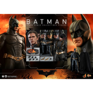 🕊️พร้อมส่ง ฟิกเกอร์ โมเดล ของสะสม Hot Toys MMS595 1/6 Batman Begins - Batman