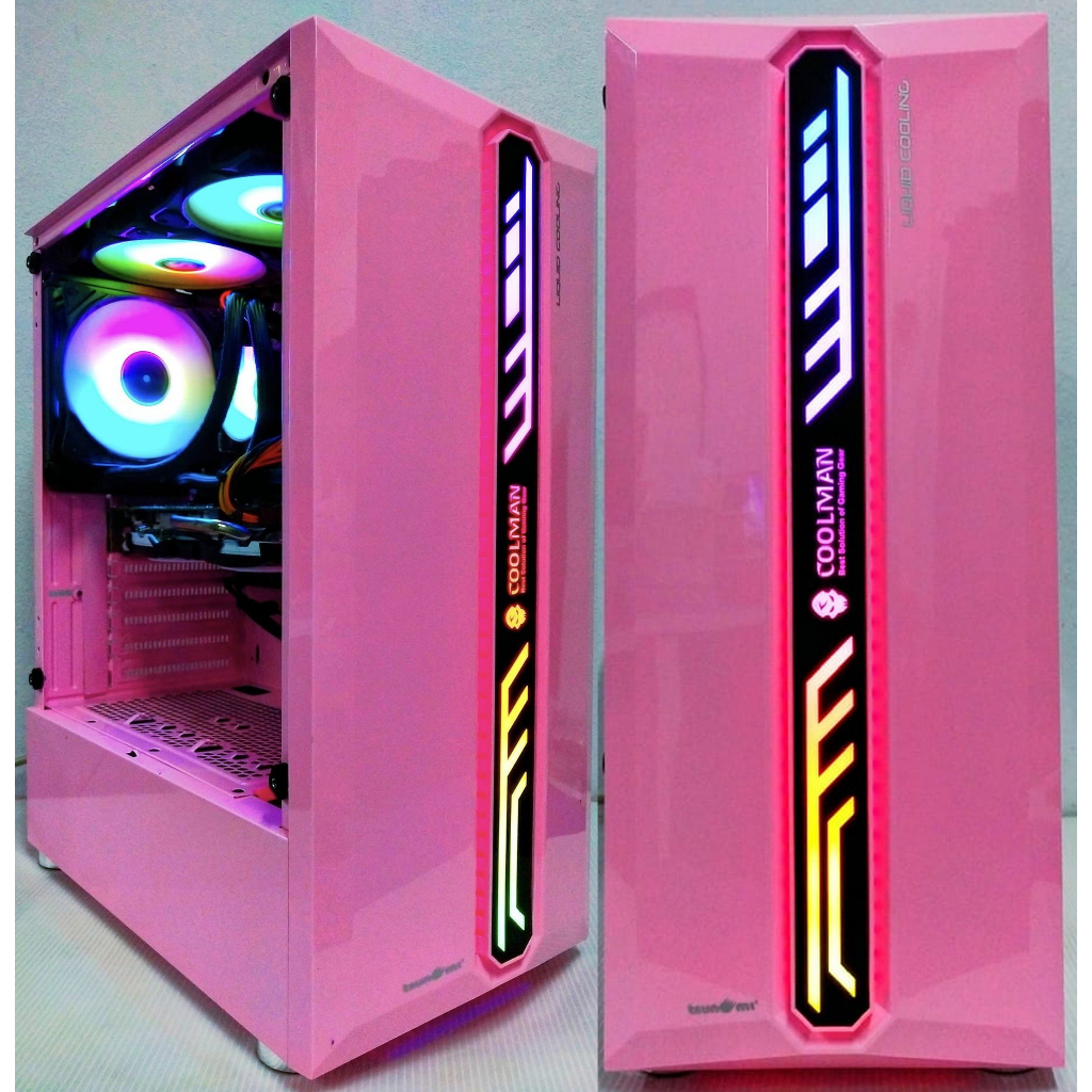 (((โปรฯส่งฟรี)))#คอมพิวเตอร์PCแรงๆ #SET_I5_8400_6Core #RX_580_8G #RAM_16G #NVMe_256G #HDD_500G