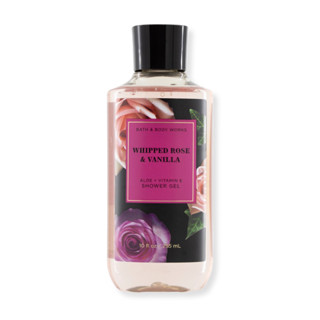 Bath &amp; Body Works Whipped Rose &amp; Vanilla Shower Gel 295ml. ของแท้