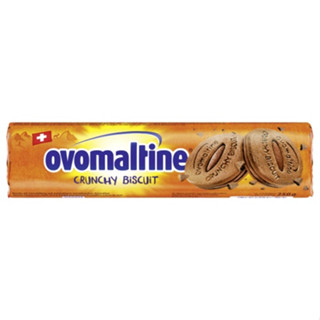 Ovomaltine Crunchy Biscuit  (250g) บิสกิตกรุบกรอบสอดไส้โอวัลตินจากสวิสเซอเเลนด์, 1 เเพคมี 7-8 ชิ้น
