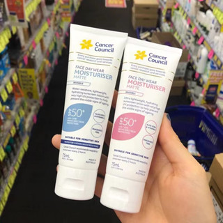 ครีมกันแดดหน้า Australia Cancer Council Face Day Wear Moisturiser Matte SPF 50+ UVA UVB 75 ml