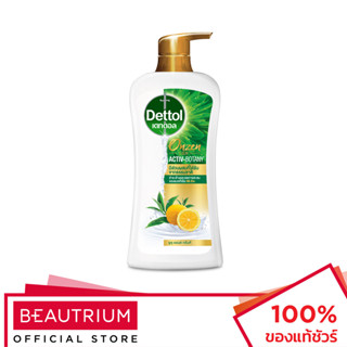 DETTOL Onzen Activ-Botany Green Tea &amp; Yuzu ผลิตภัณฑ์ทำความสะอาดผิวกาย 450g