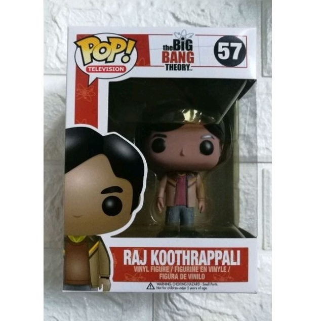 Funko Pop Big Bang Theory Raj 57 RARE รุ่นเก่า หายาก เลิกผลิต พร้อมส่ง The Big Bang Theory Figure ฟิ