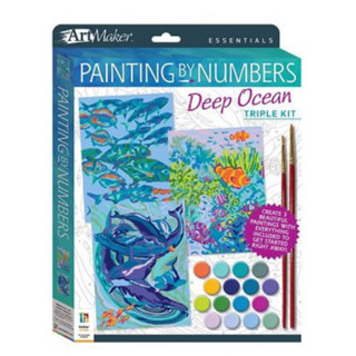 Art Maker Essentials : ระบายสีตามตัวเลข Deep Ocean