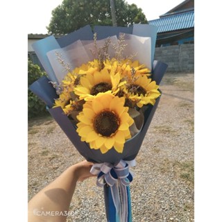 ช่อดอกไม้ทานตะวัน🌻พร้อมส่ง