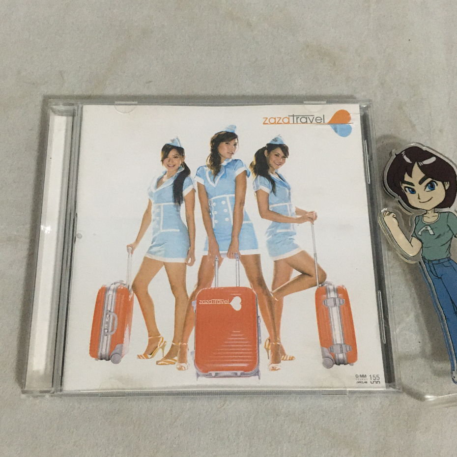 (มือสอง) CD เพลง วง ZaZa album Zaza Travel (Feat. Buddha Bless) (2550) ลิขสิทธิ์แท้