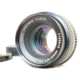 เลนส์มือหมุน ยี่ห้อ SMC Takumar 55mm f/1.8 MF Standard LensMount M42