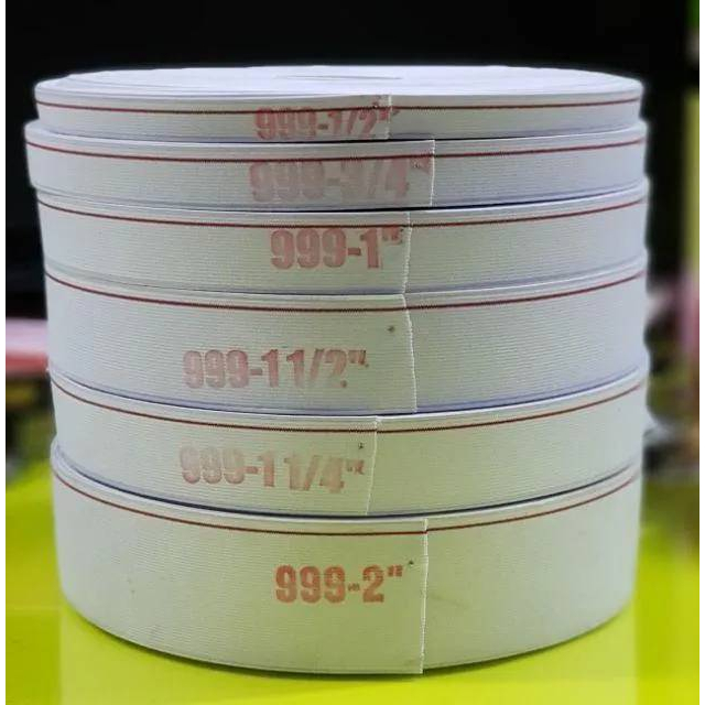 ยางยืด ริมแดง เกรดเอ 999 ยางยืดกางเกง